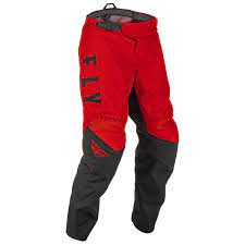 YOUTH F-16 PANTS RED/BLK 18